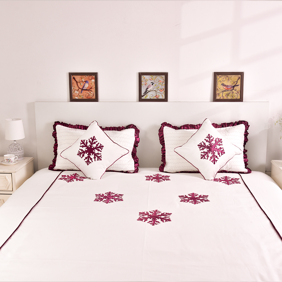 Aurora Chic Premium Cotton Bedcover (108x108")