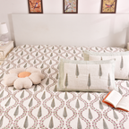 Gulmohar Collection – Khadi Printed Bedcover Set (90x108")