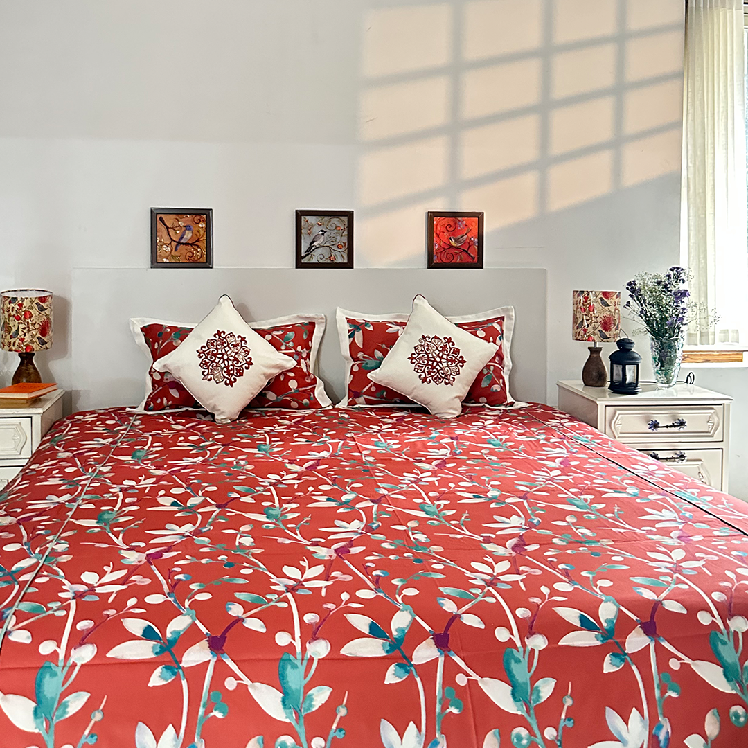 Aurora Dreams Premium Cotton Bedcover (108x108")