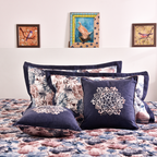 Aurora Canvas Premium Printed Bedcover (108x108")