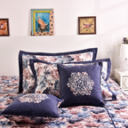 Aurora Canvas Premium Printed Bedcover (108x108")