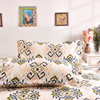 Casa Collection – Pure Cotton Printed Bedsheet Set (90x108")