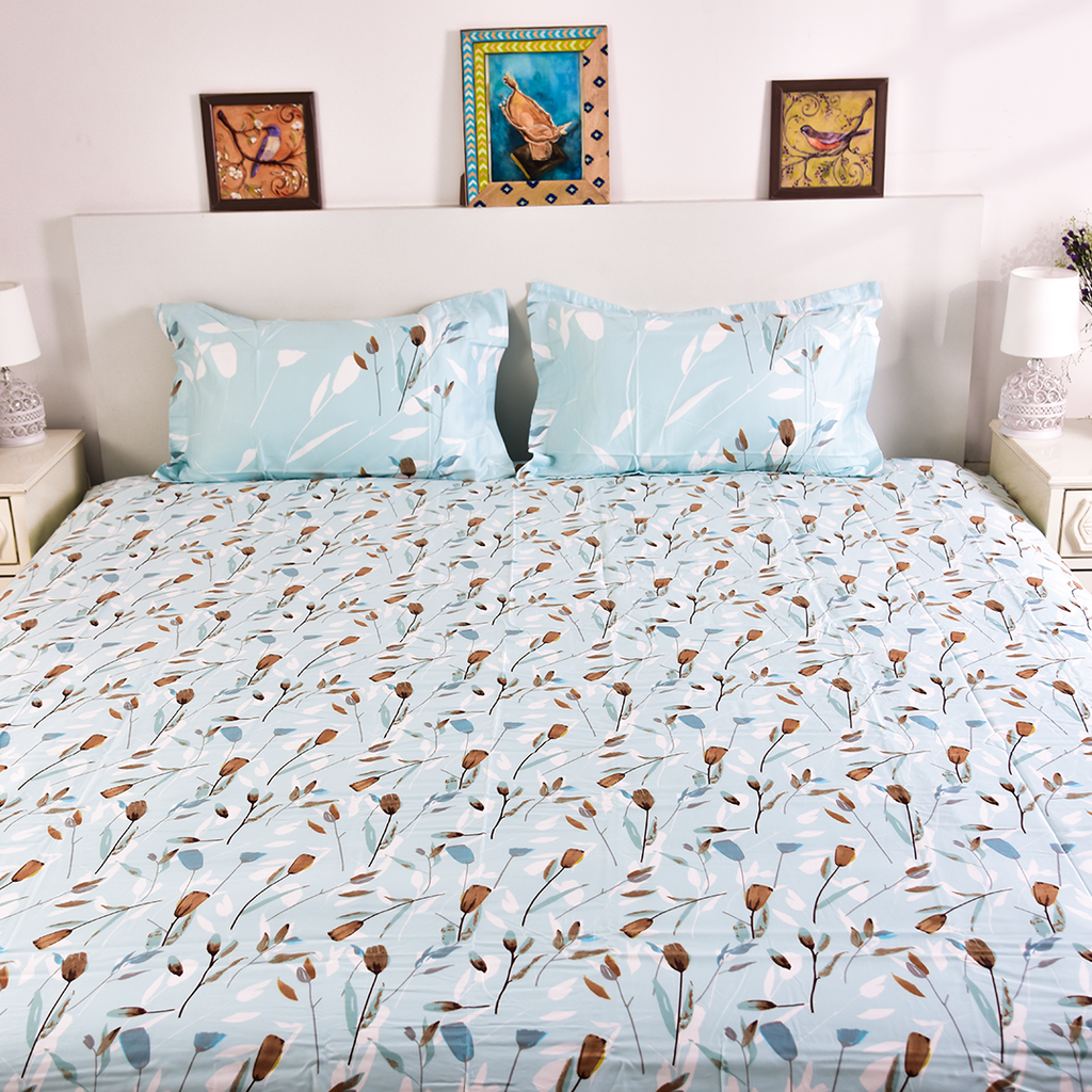 Casa Comfort – Printed Bedsheet Set (90x108")