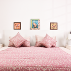 Rose Aisle Luxe – Premium Cotton Bedcover (108×108")