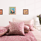 Rose Aisle Luxe – Premium Cotton Bedcover (108×108")