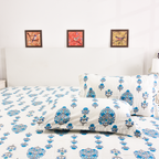 Casa Collection Luxe – Printed Bedsheet Set (90×108")
